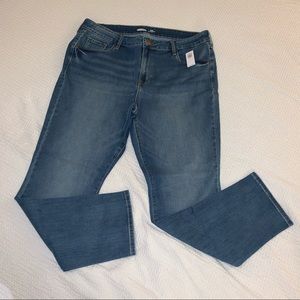 Old Navy Power Slim Straight Mid-Rise Jeans